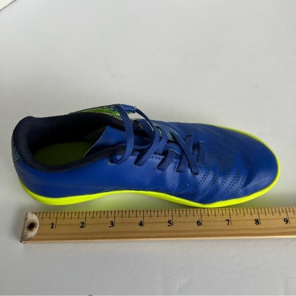 Kids Soccer Shoes - Blue/ Yellow. Size: 2. - Picture 9 of 10